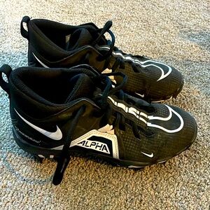 Nike alpha Fast Flex Baseball cleats Youth size 1